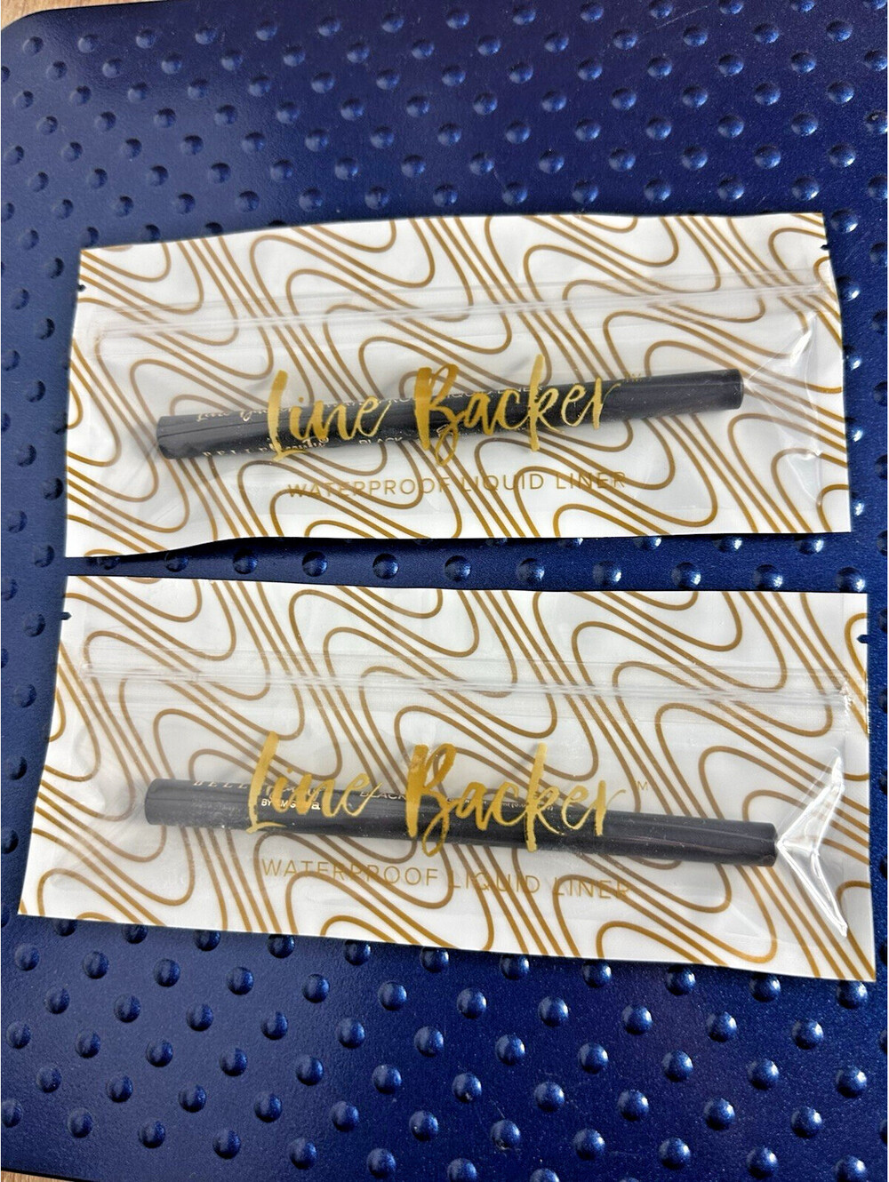 2 Belle Beauty Liquid Eyeliner Waterproof Black Line Backer Kim Gravel